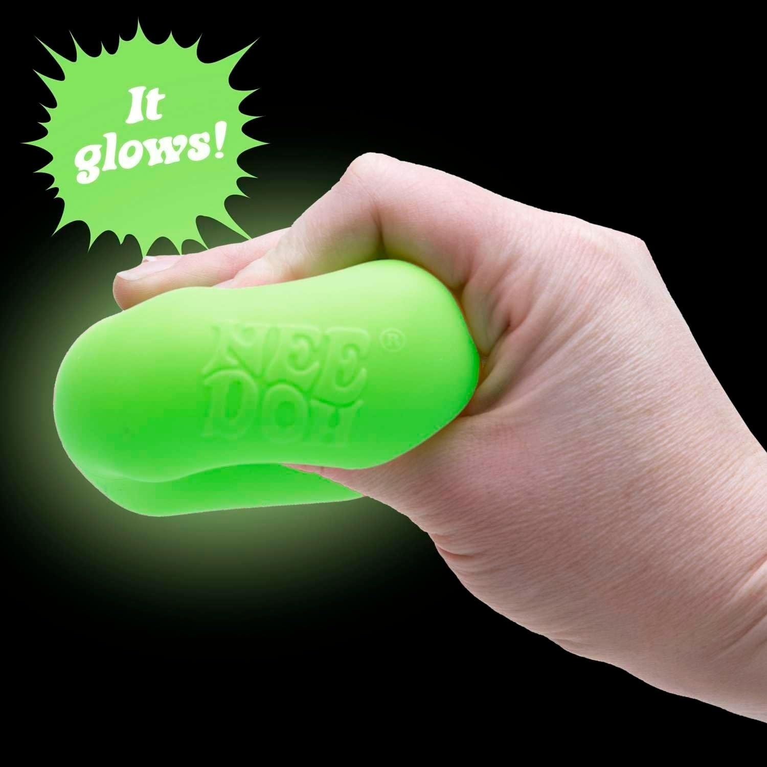 NeeDoh Nice Cube Glow – Glows in the Dark – Assorted - Image 6