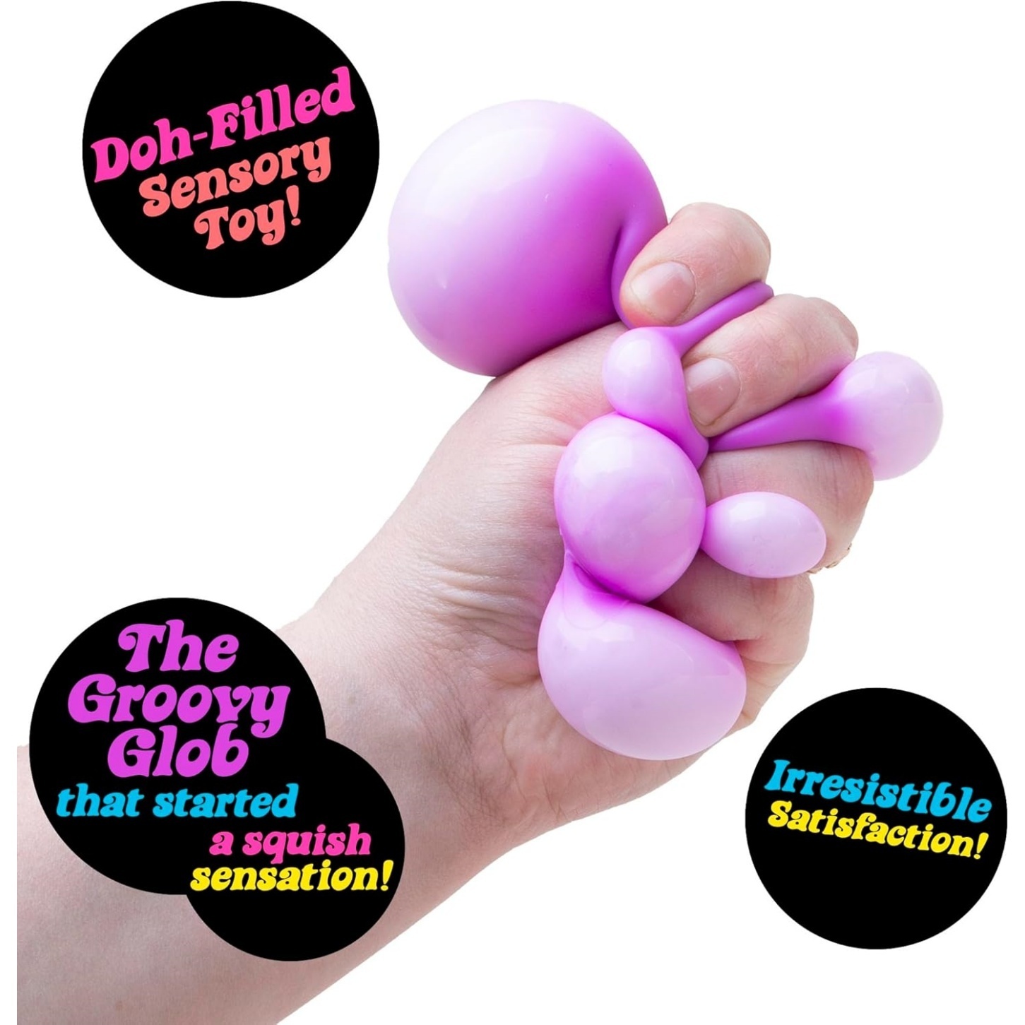 NeeDoh Original Sensory Ball – Blue - Image 22